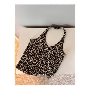Cheetah Print Tank Top